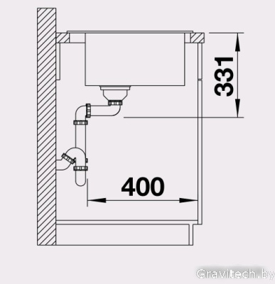 Кухонная мойка Blanco Pleon 5 (жасмин) [521673]