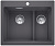 Кухонная мойка Blanco Pleon 6 Split (темная скала) [521690]