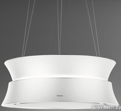 Кухонная вытяжка Falmec Dama Circle-Tech Island 60 600 м3/ч (белый)