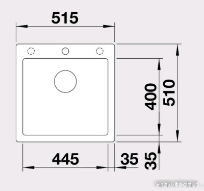 Кухонная мойка Blanco Pleon 5 (жасмин) [521673]