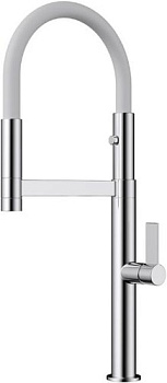 Смеситель Omoikiri Osaka C-WH (хром/белый)