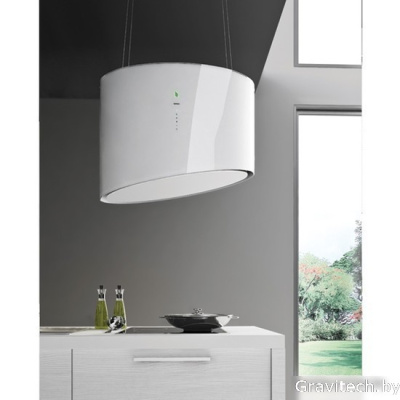 Кухонная вытяжка Falmec Spring E-ion Island 80 600 м3/ч (белый)